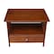 International Concepts Mission EnteRTAinment / TV Stand, 28", Espresso TV581-28 - alternate 3